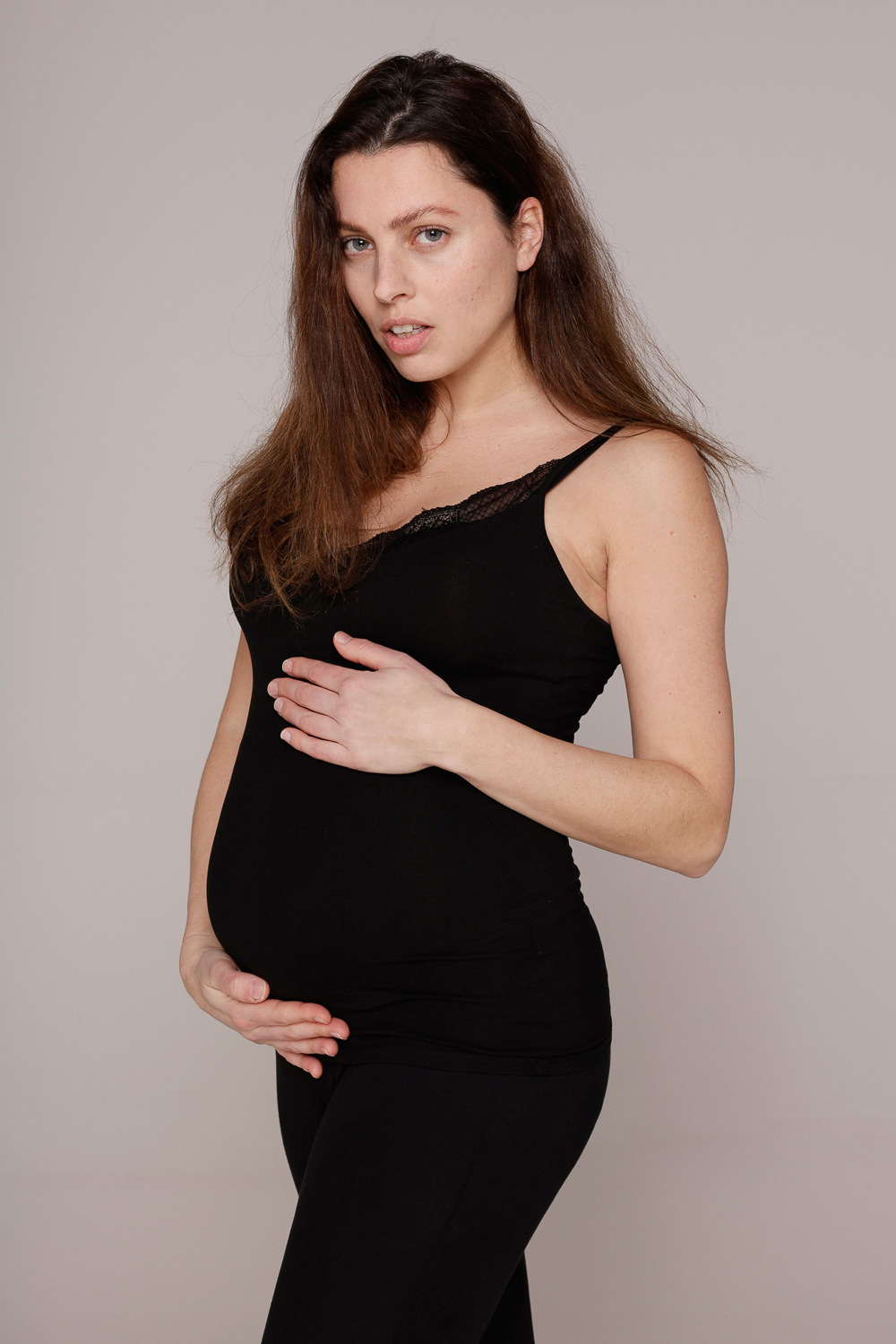 Zwanger model – Stephanie Verhart