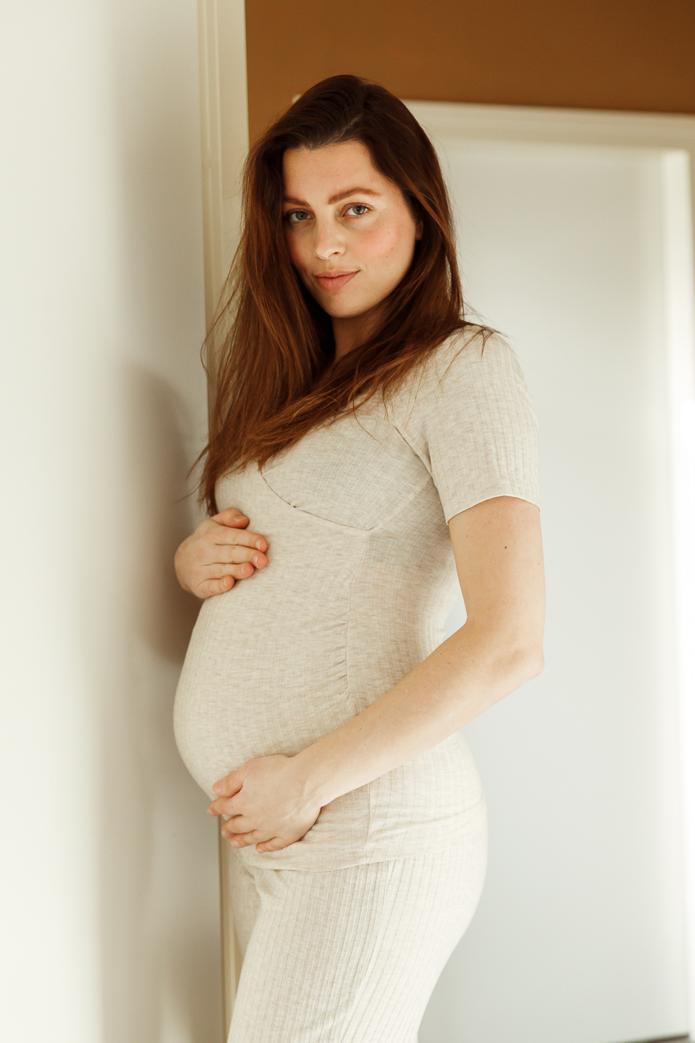 Zwanger model – Stephanie Verhart